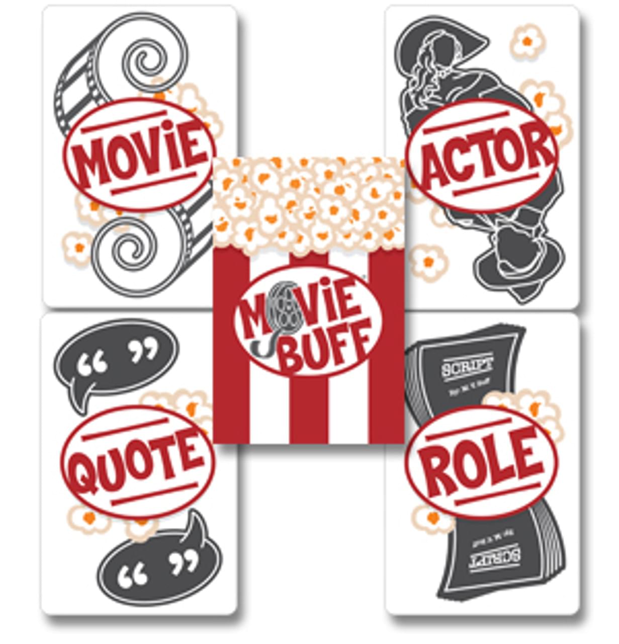 Movie Buff Trivia Card Game