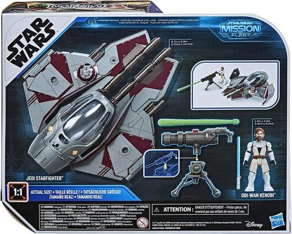 Star Wars Mission Fleet Obi-Wan Kenobi Jedi Starfighter