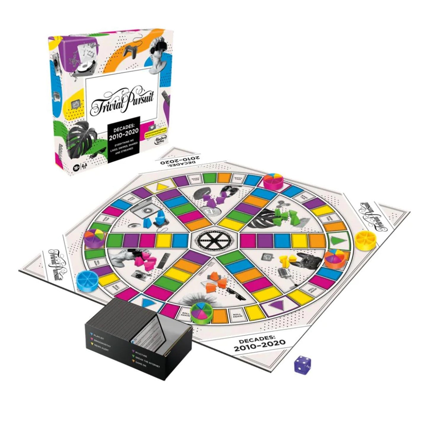 Trivial Pursuit Decades 2010 to 2020 Board Game
