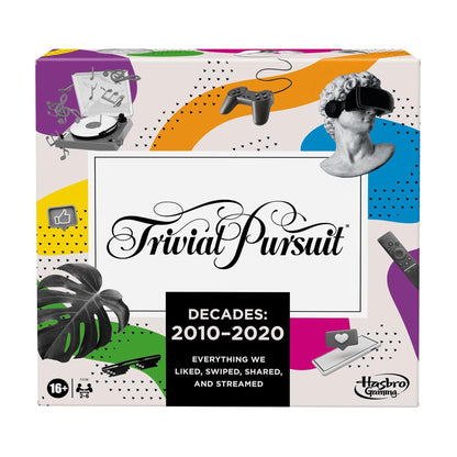 Trivial Pursuit Decades 2010 to 2020 Board Game