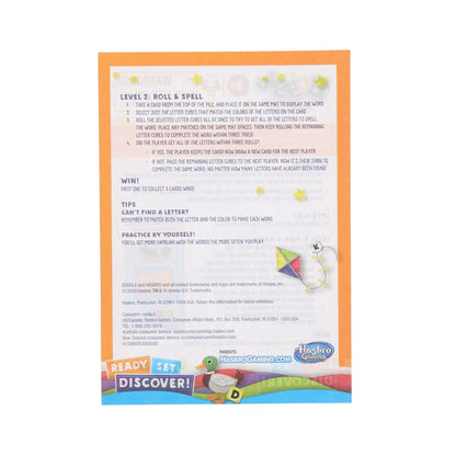 Boggle First Words Kid's Matching Card Game