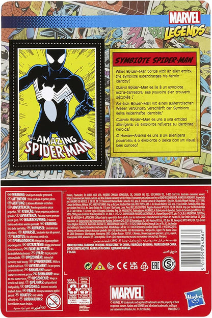 Marvel Legends 3.75 Retro Figure | Spider-Man Symbiote