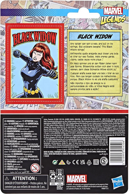 Marvel Legends 3.75 Retro Figure | Black Widow