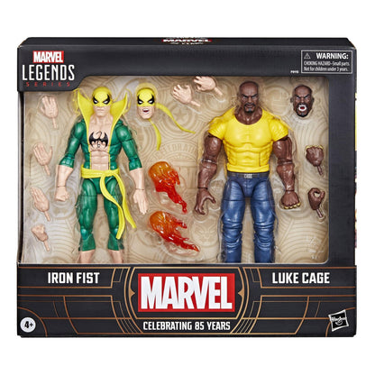 Marvel Legends Iron Fist and Luke Cage 6 Inch Action Figure Set