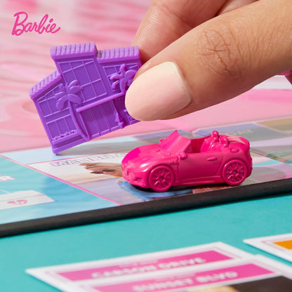 Monopoly: Barbie Edition Board Game | 2-6 Players