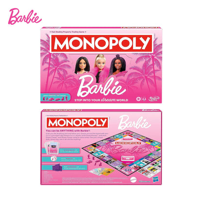 Monopoly: Barbie Edition Board Game | 2-6 Players