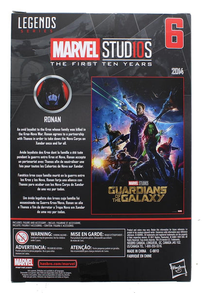 Marvel Legends Cinematic Universe 10th Anniversary Ronan the Accuser 6-Inch Action Figure