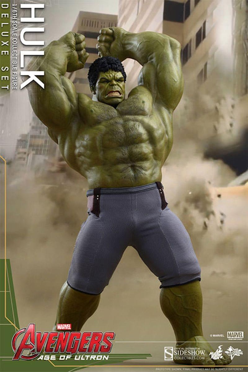 Marvel Avengers Age of Ultron 16 Collectible Figure Hulk Deluxe Set by Hot Toys