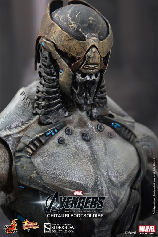Hot Toys Marvel's Avengers Chitauri Footsoldier 1:6 Collectible Figure