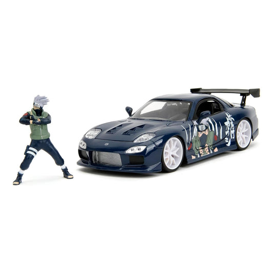 Naurto 1:24 1993 Mazda RX-7 Diecast Vehicle with Figure