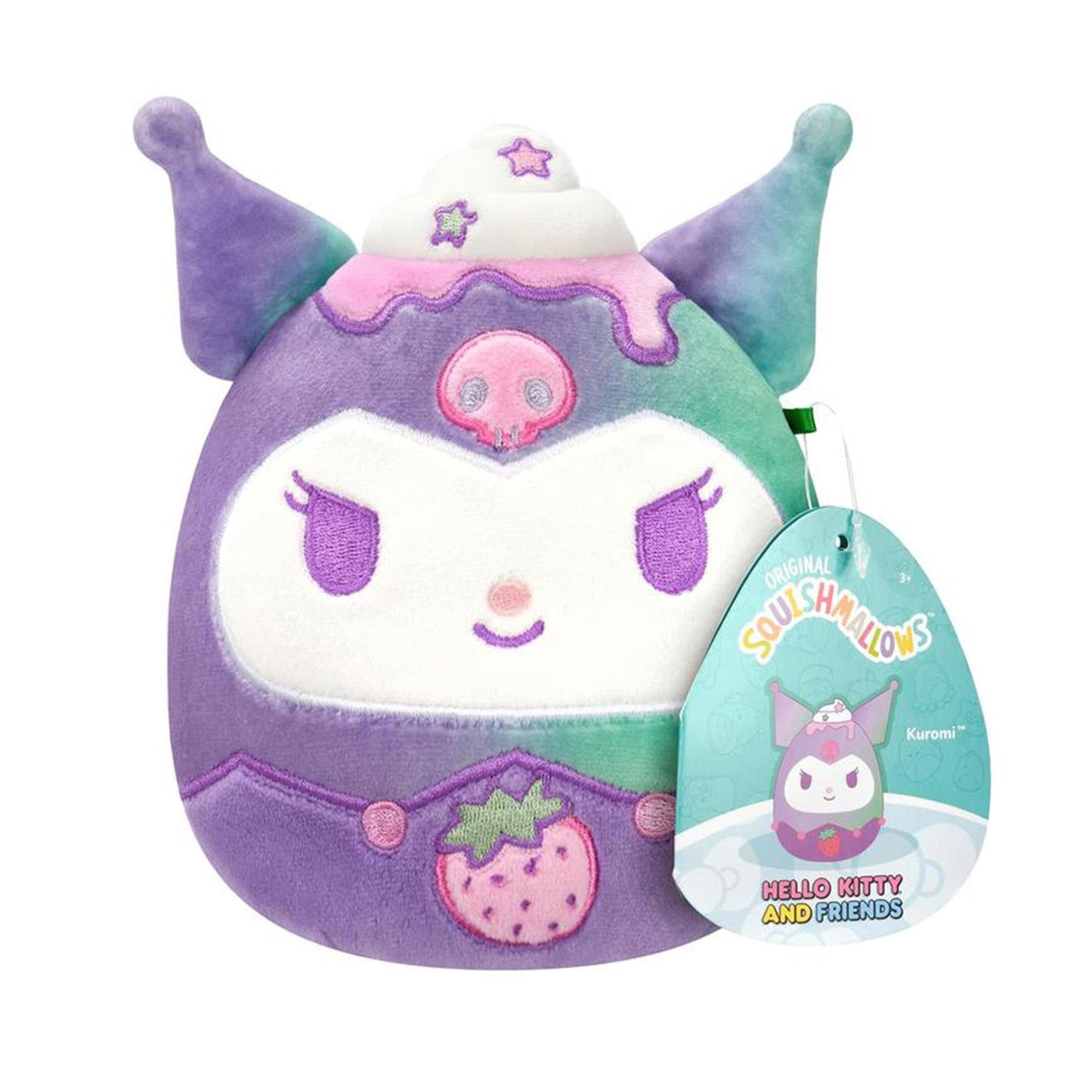 Hello Kitty Dreamland 8 Inch Squishmallow Plush | Kuromi