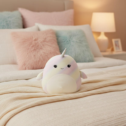 Squishmallows Sea Life 12 Inch Plush | Marianovella The Narwal