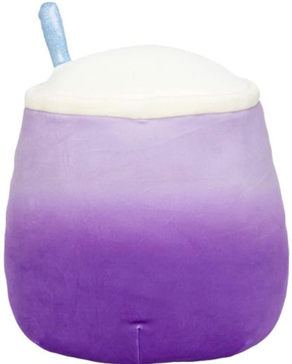 Squishmallow 12 Inch Plush | Poplina the Purple Boba Drink