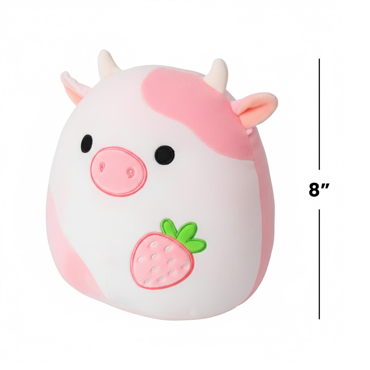 Squishmallows 8 Inch Plush | Reshma The Strawberry Cow