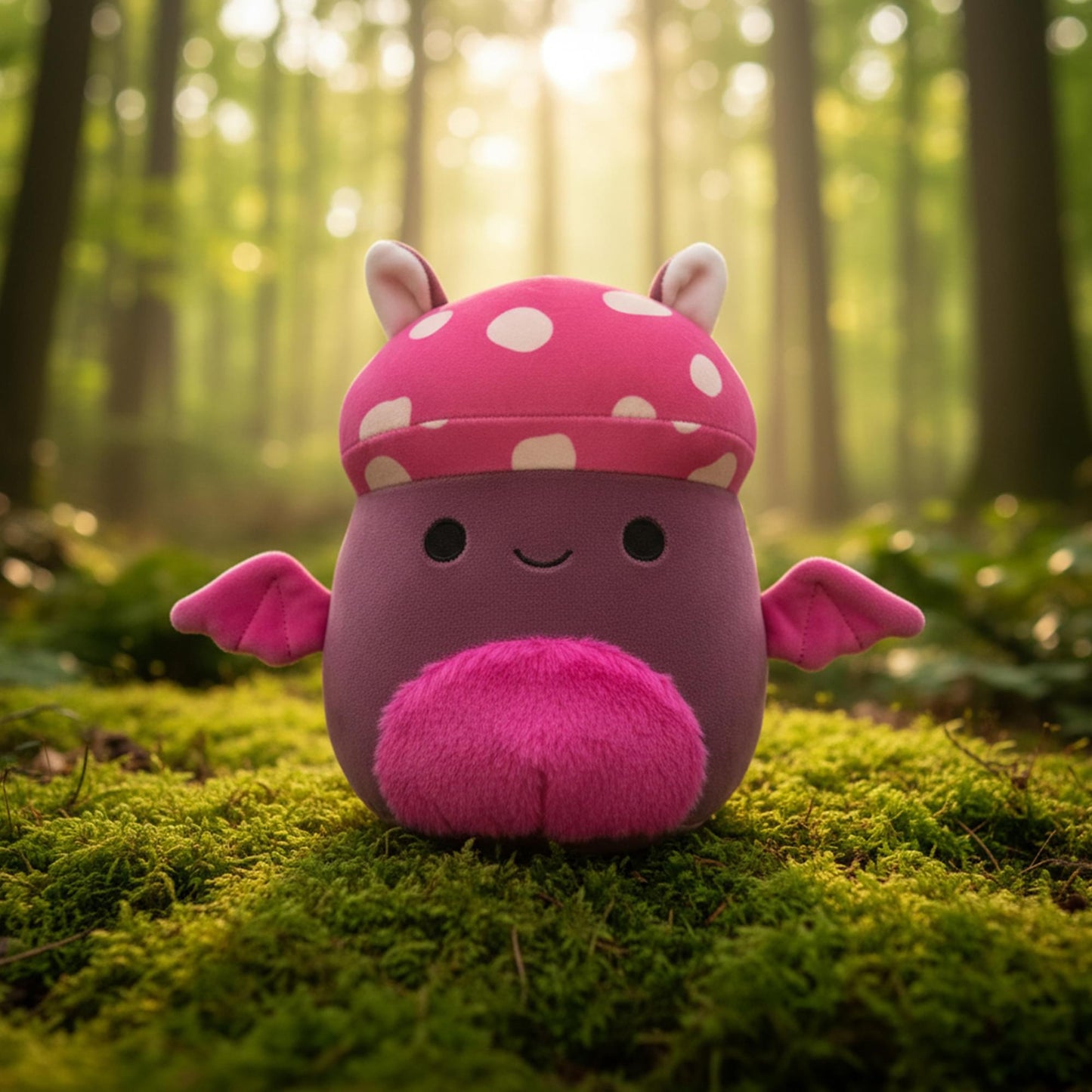 Squishmallows 8 Inch Plush | Cosimo The Mushroom Bat
