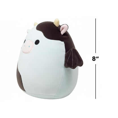 Squishmallows 8 Inch Plush | Cillian The Cow Bat