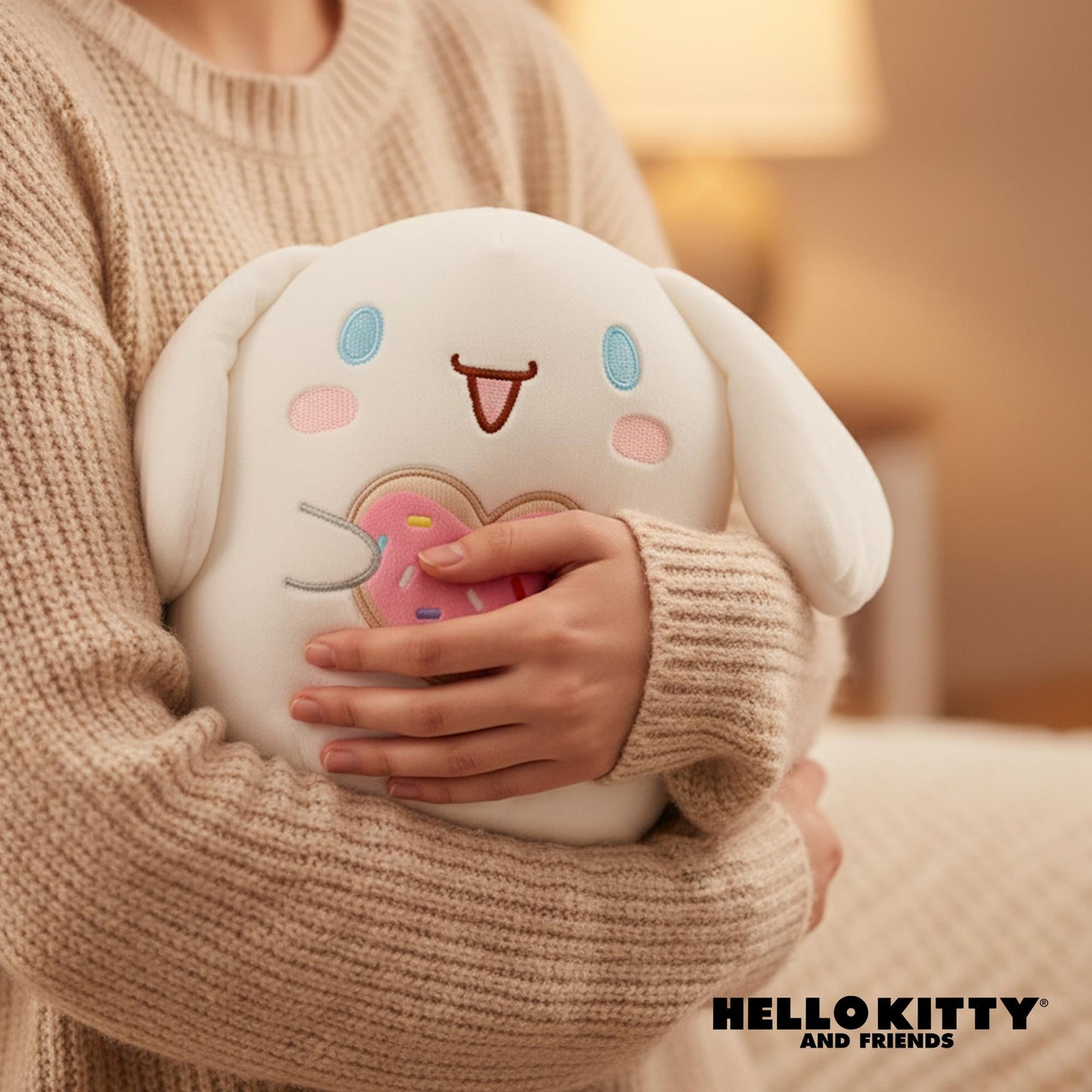 Squishmallows X Sanrio 8 Inch Plush | Valentine Cinnamoroll