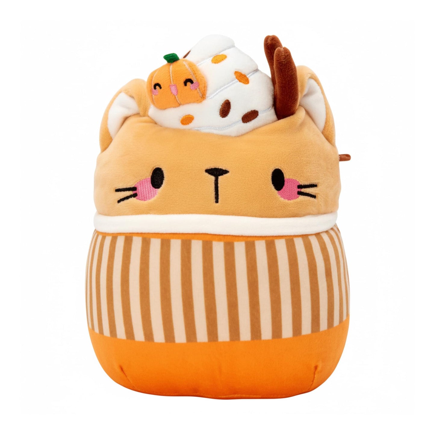 Squishmallows 8 Inch Plush | Cinda The Pumpkin Spice Latte Cat