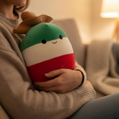 Squishmallows Fiesta Squad 8 Inch Plush | Francisco The Flag Boy