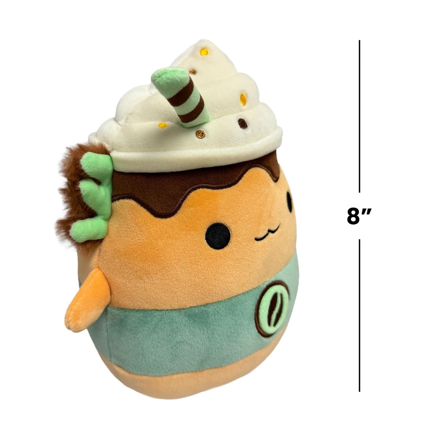 Squishmallows 8 Inch Plush | Nakobe The Latte Axolotl