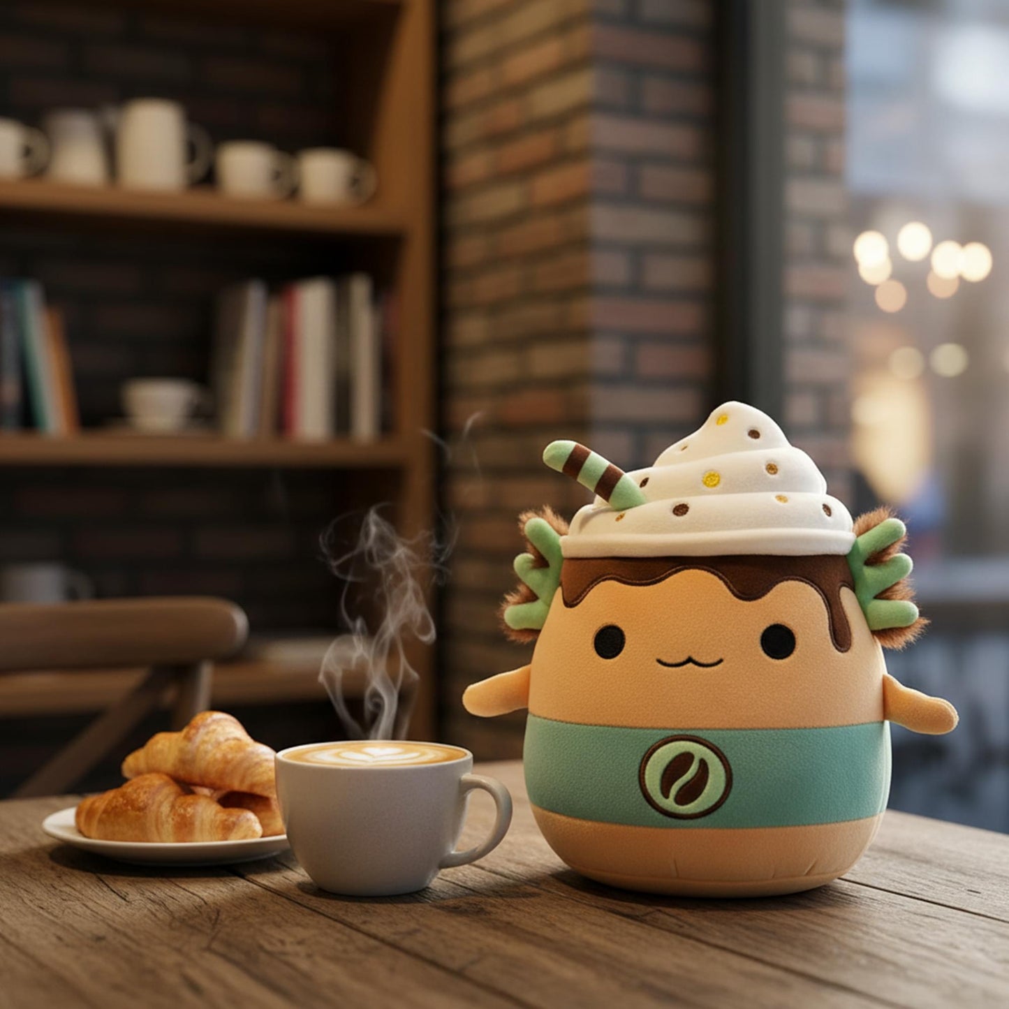 Squishmallows 8 Inch Plush | Nakobe The Latte Axolotl