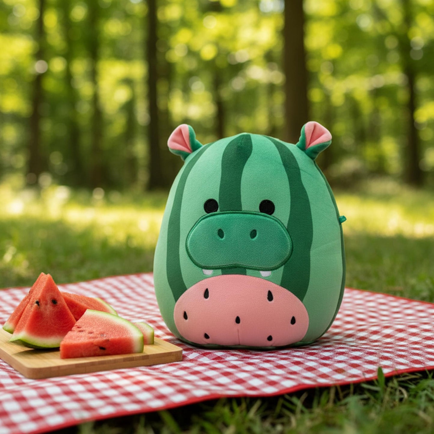 Squishmallows 8 Inch Plush | Damaris The Watermelon Hippo