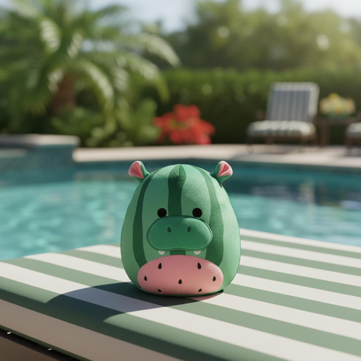 Squishmallows 8 Inch Plush | Damaris The Watermelon Hippo