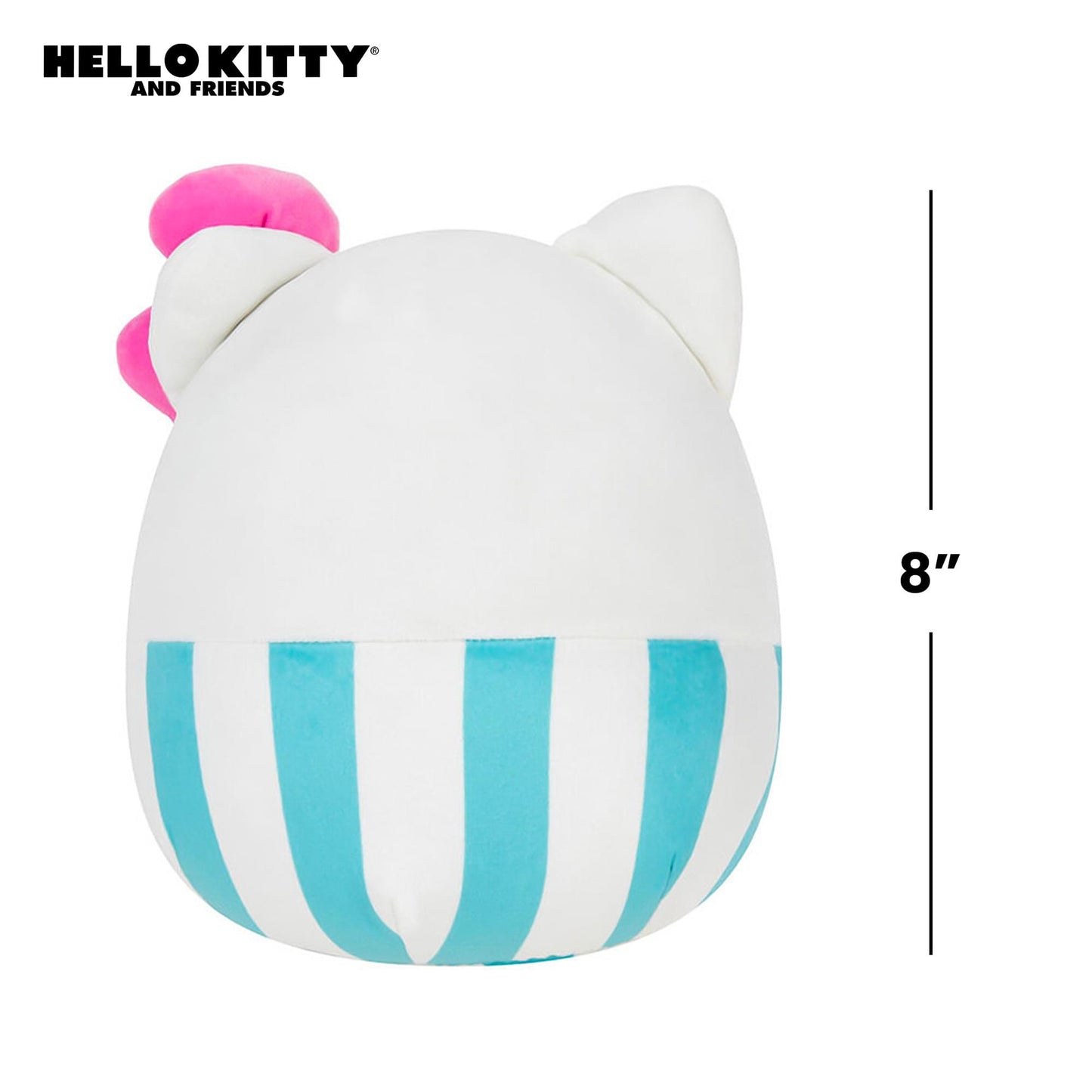Squishmallows X Sanrio Food 8 Inch Plush | Hello Kitty With Cheeseburger