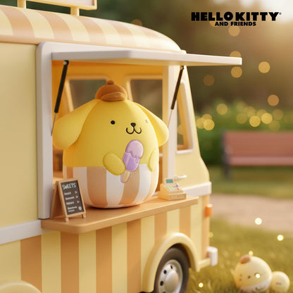 Squishmallows X Sanrio Food 8 Inch Plush | Pompompurin With Ice Cream