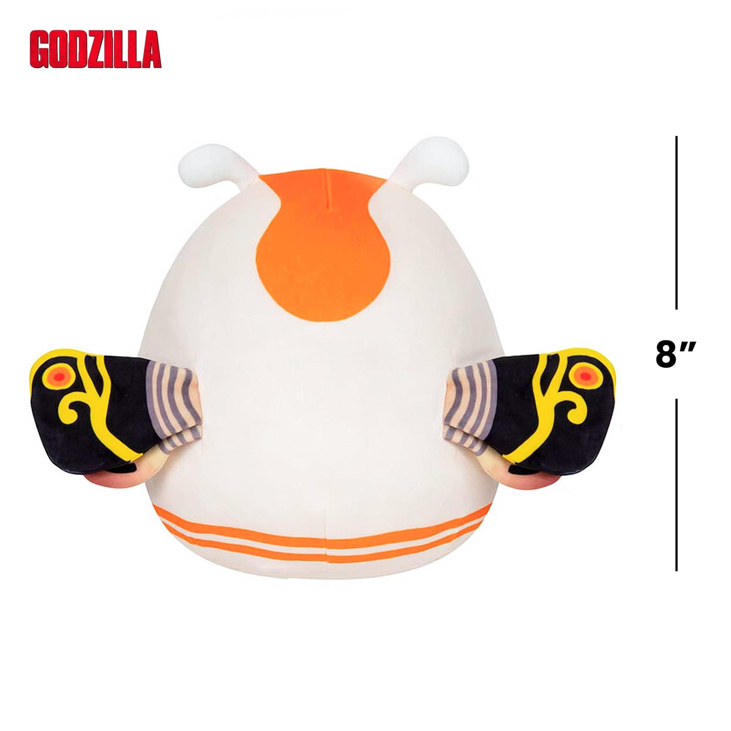 Squishmallows X Godzilla 8 Inch Plush | Mothra The Kaiju Moth