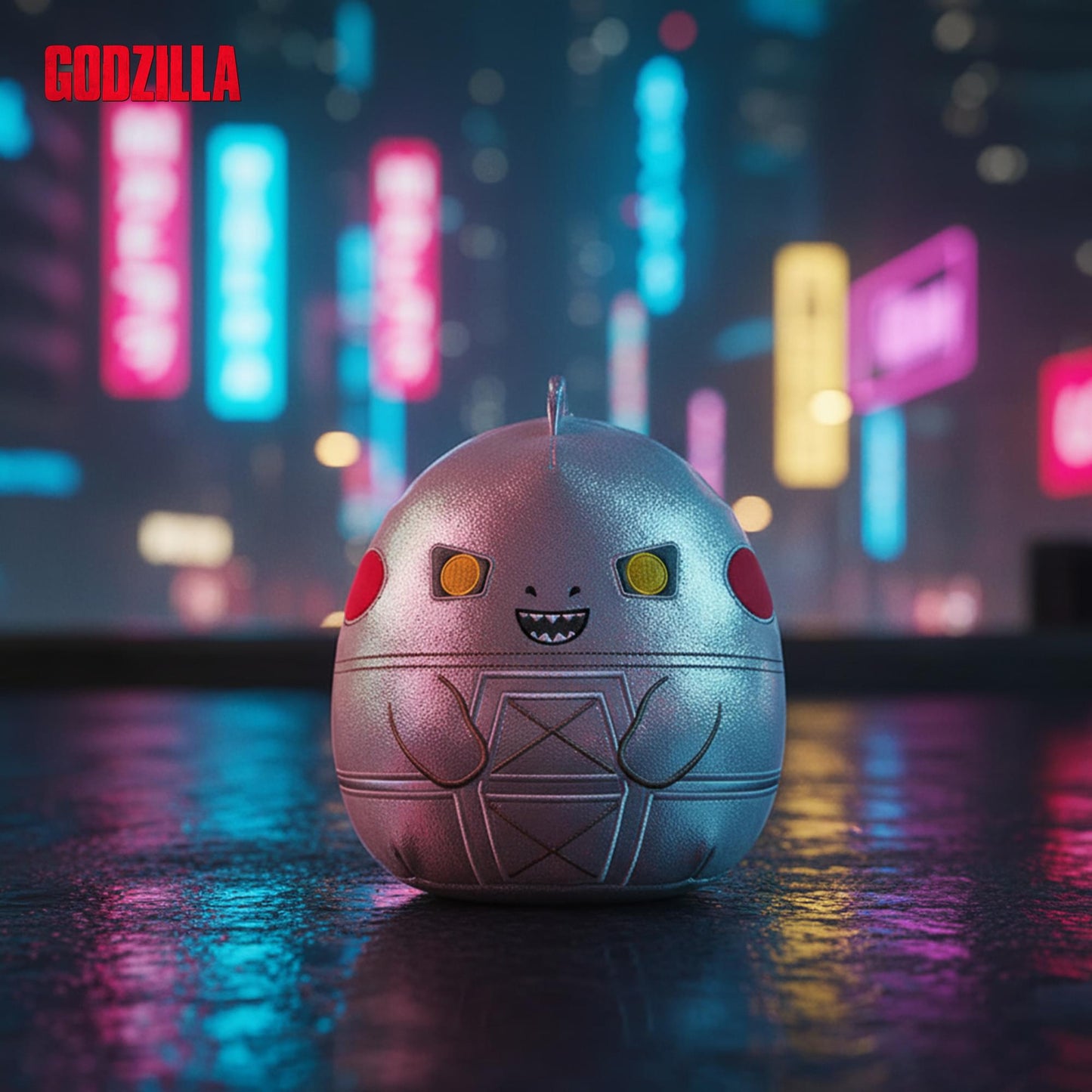 Squishmallows X Godzilla 8 Inch Plush | Mechagodzilla The Kaiju Robot