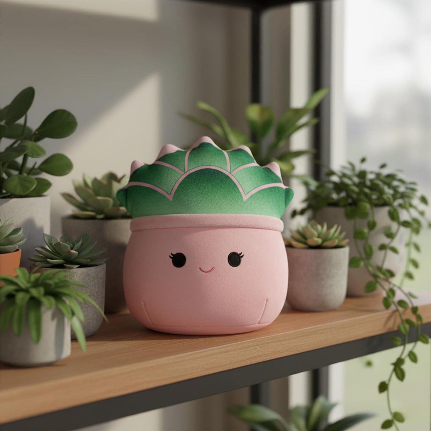 Squishmallows 8 Inch Plush | Afiyah The Succulent