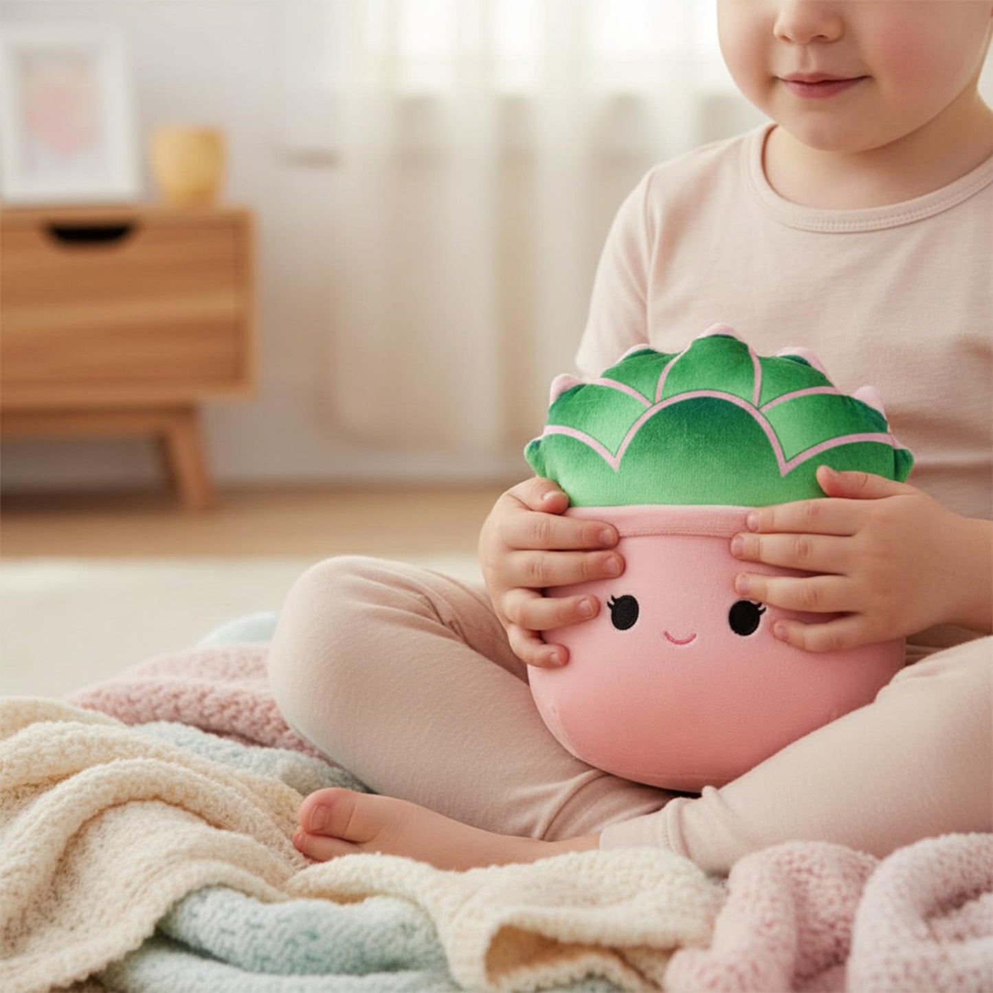 Squishmallows 8 Inch Plush | Afiyah The Succulent