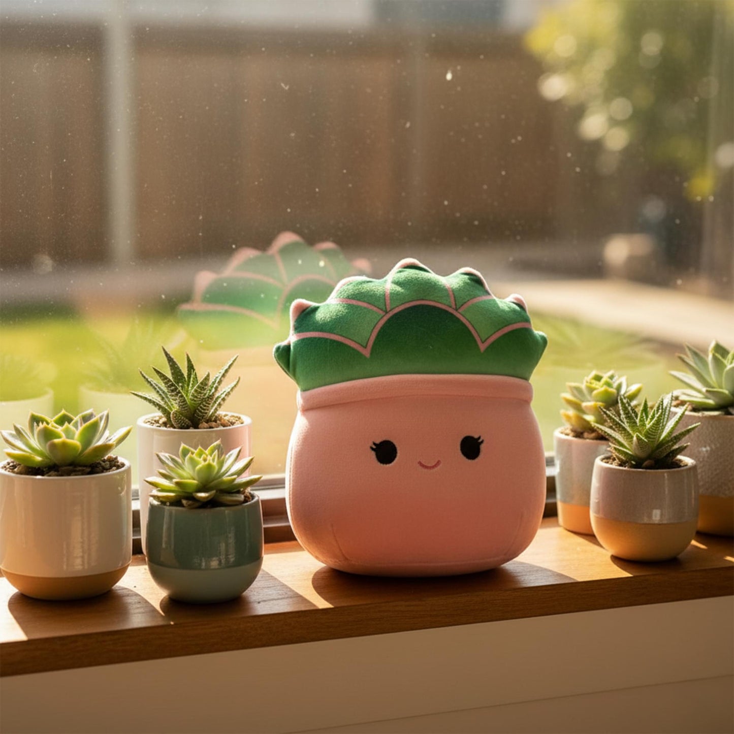 Squishmallows 8 Inch Plush | Afiyah The Succulent