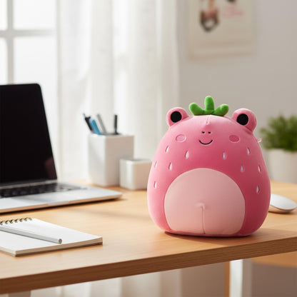 Squishmallows 8 Inch Plush | Adabelle The Pink Strawberry Frog