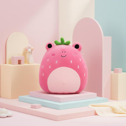 Squishmallows 8 Inch Plush | Adabelle The Pink Strawberry Frog