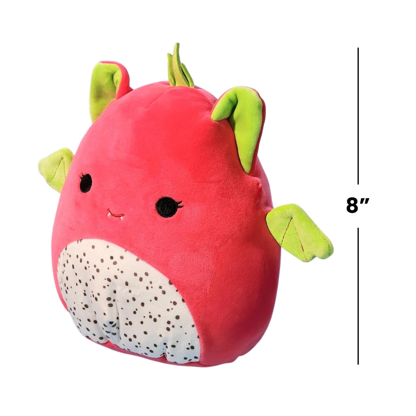 Squishmallows 8 Inch Plush | Zuli The Dragon Fruit Bat