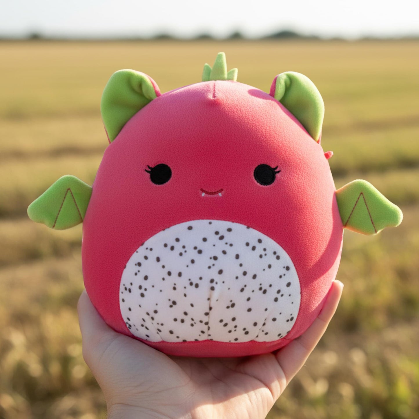 Squishmallows 8 Inch Plush | Zuli The Dragon Fruit Bat