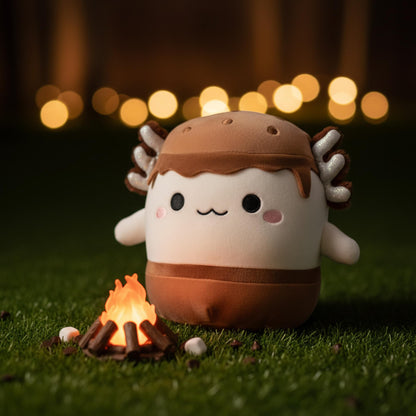 Squishmallows 8 Inch Plush | Prometheus The Axolotl S'more