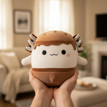 Squishmallows 8 Inch Plush | Prometheus The Axolotl S'more