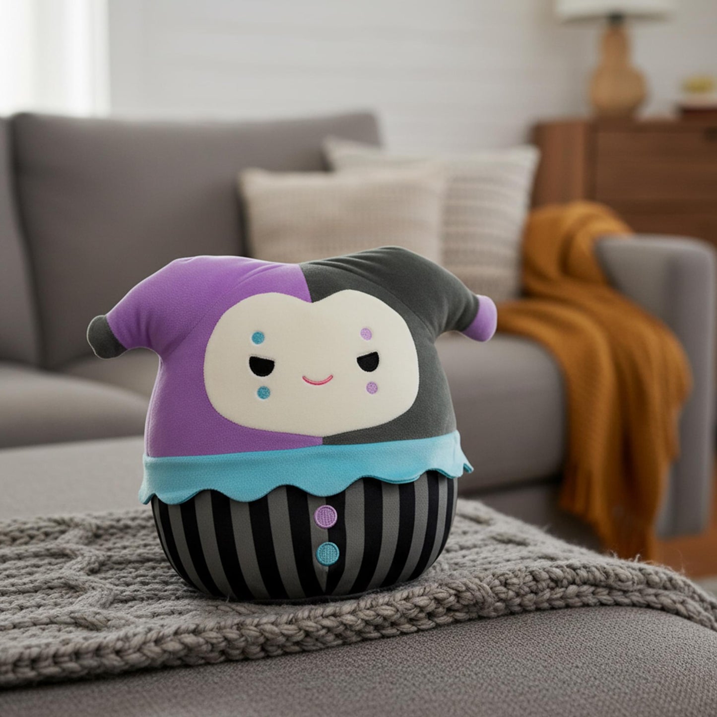 Squishmallows 8 Inch Plush | Alsace Lorraine The Jester