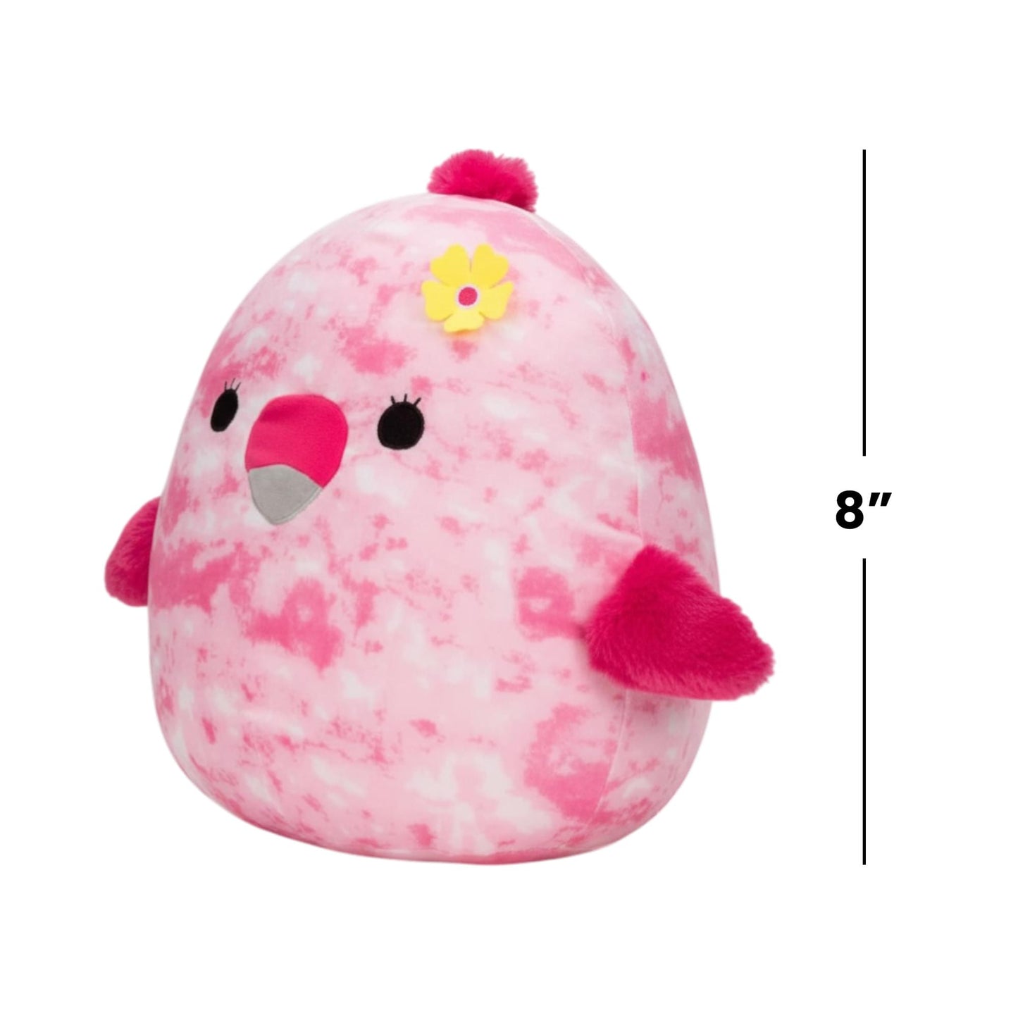 Squishmallows 8 Inch Plush | Cookie The Tie-Dye Flamingo
