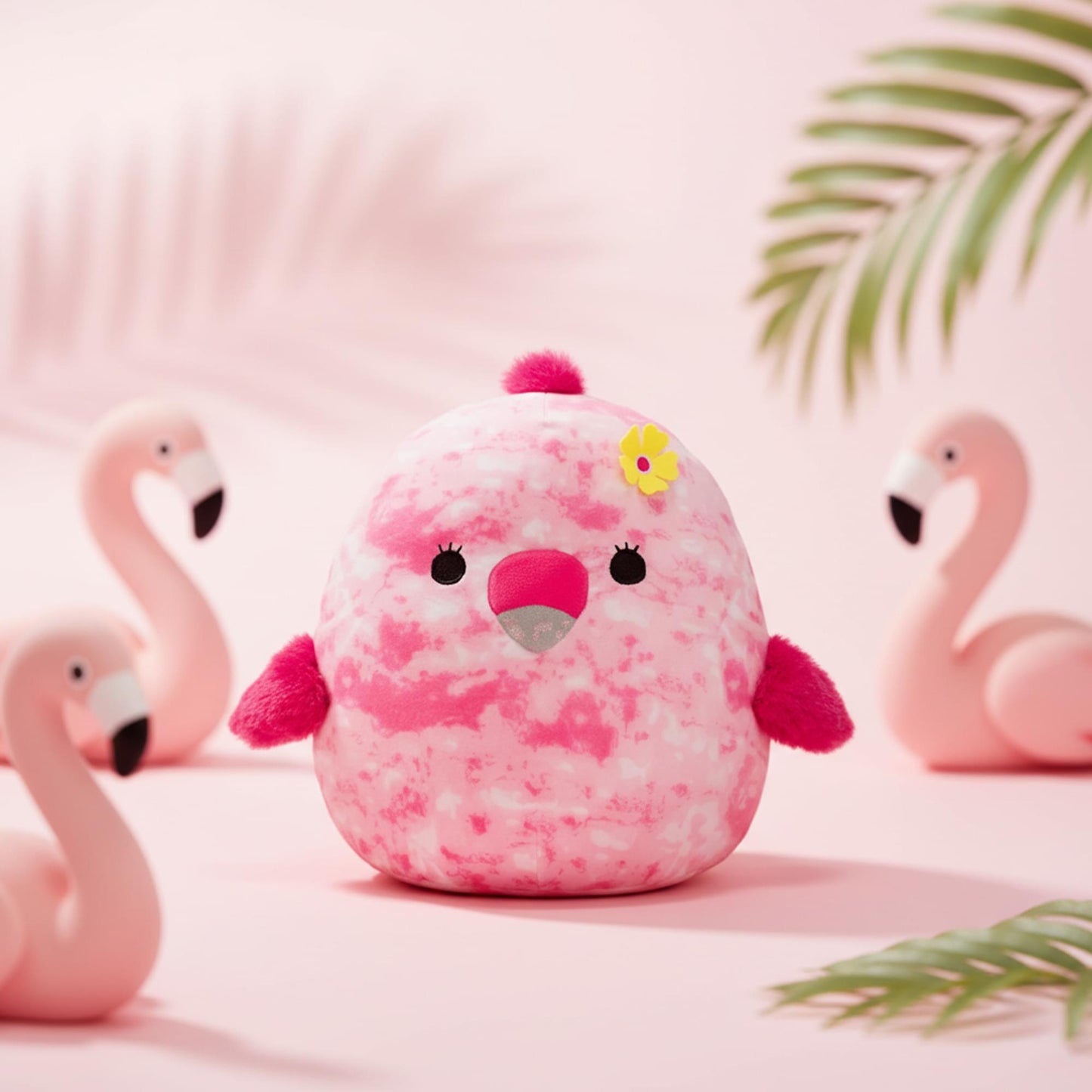 Squishmallows 8 Inch Plush | Cookie The Tie-Dye Flamingo