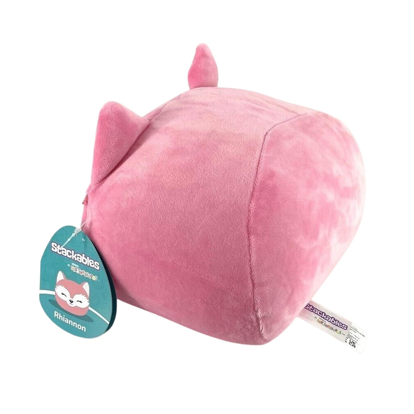Squishmallow 8 Inch Stackable Plush | Rhiannon the Pink Fox