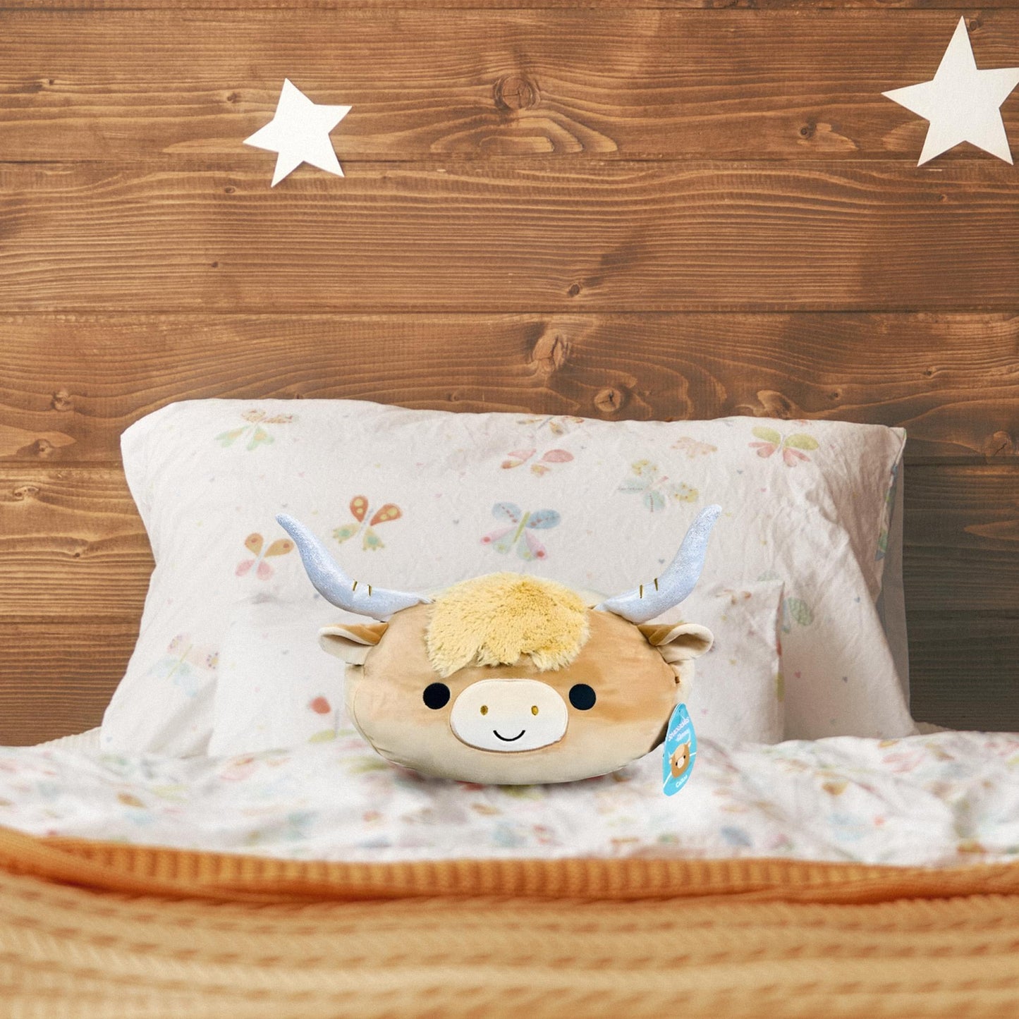 Squishmallow 8 Inch Stackable Plush | Marshal The Cow