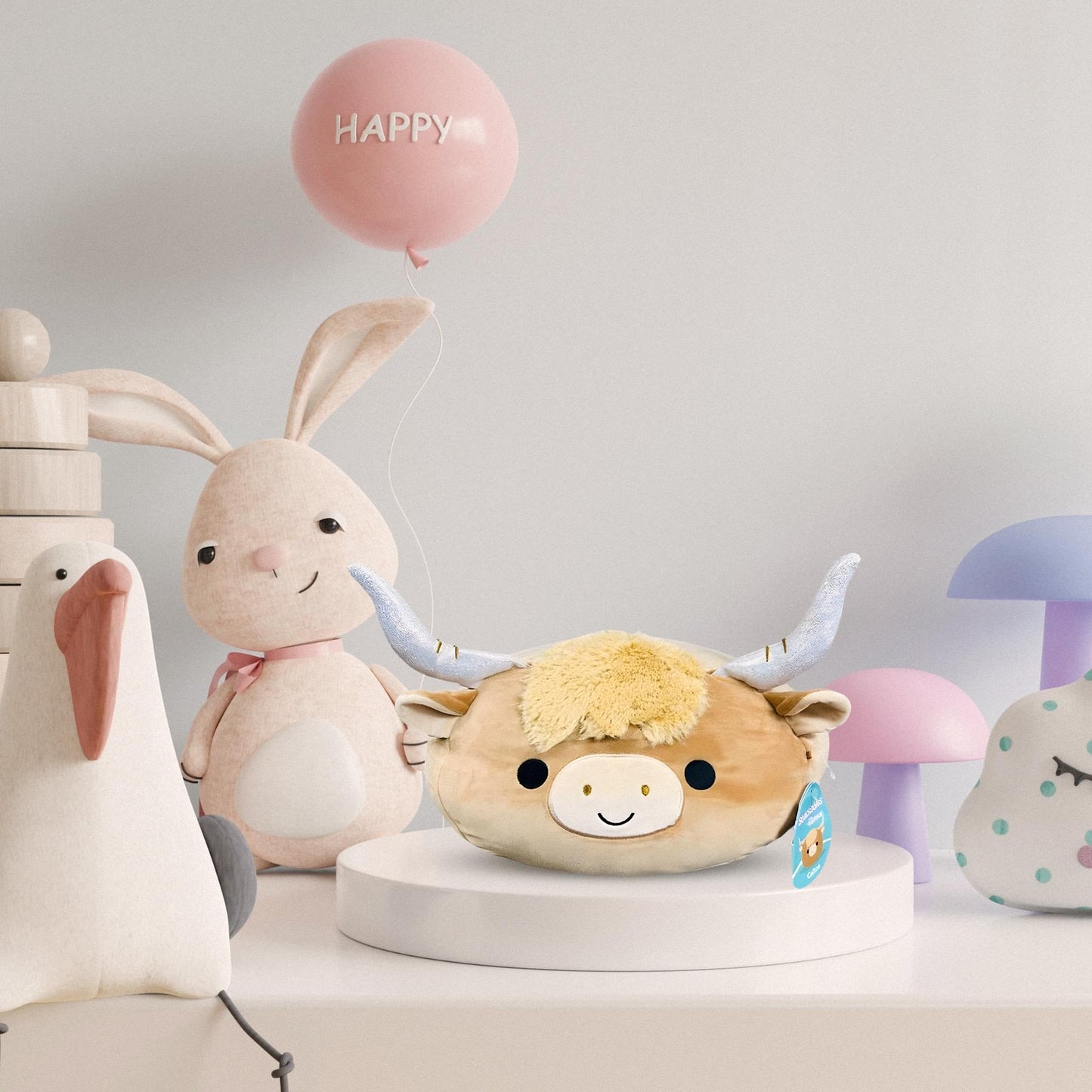 Squishmallow 8 Inch Stackable Plush | Marshal The Cow
