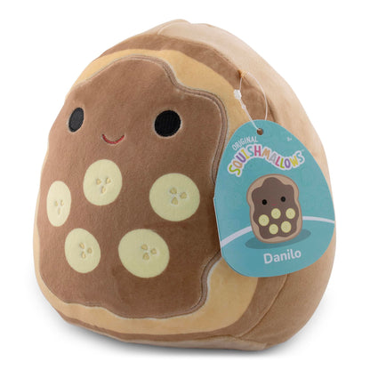 Squishmallows Breakfast Squad 8 Inch Plush | Danilo The Chocolate Banana Toast