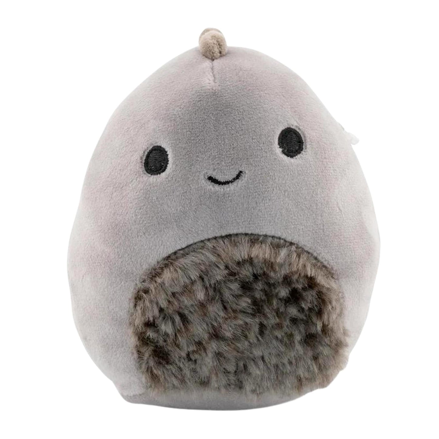 Squishmallow Cozy Squad 8 Inch Plush | Lang the Gray Dinosaur