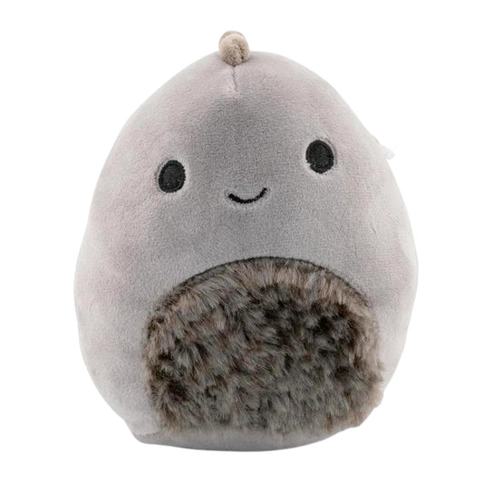 Squishmallow Cozy Squad 8 Inch Plush | Lang the Gray Dinosaur