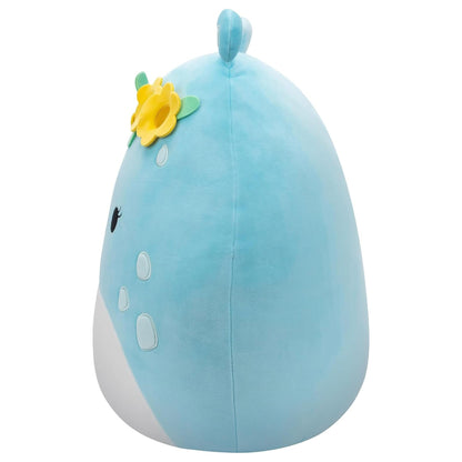 Squishmallow 12 Inch Plush | Natnat the Pastel Blue Alien